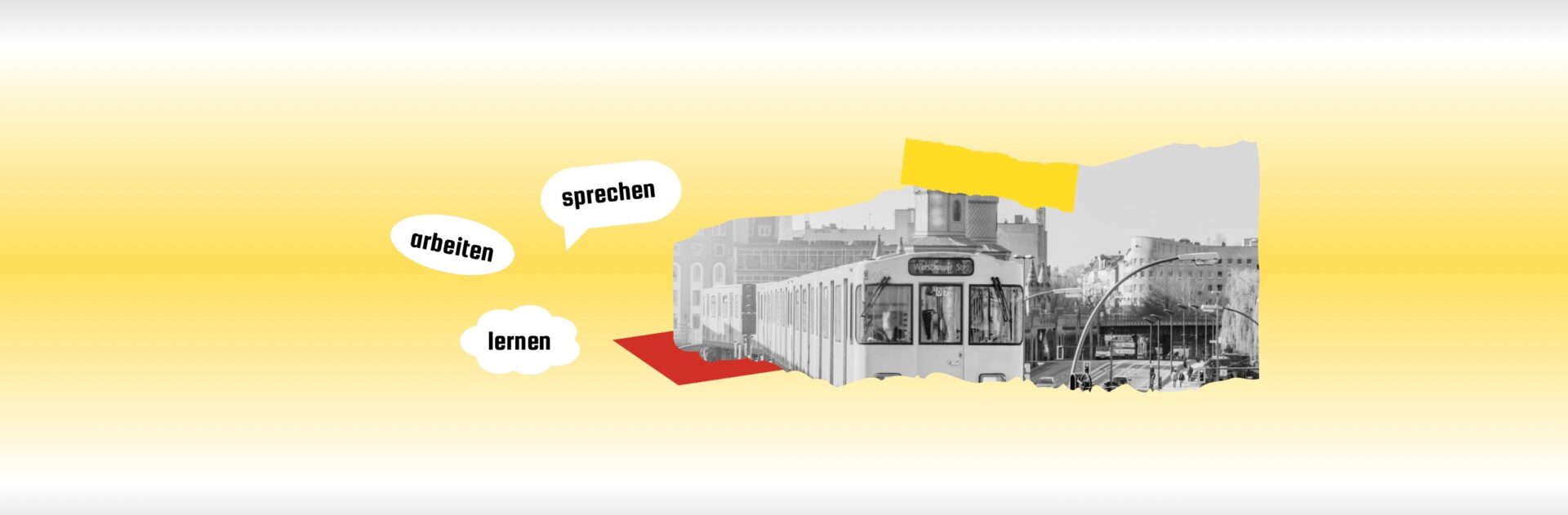 A képen 3 német szó, illetve Berlin városkápa látható.